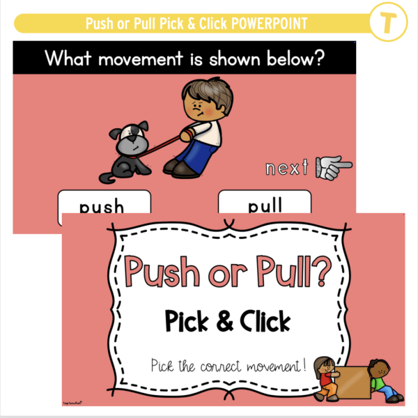 Push or Pull Pick & Click POWERPOINT - Image 2